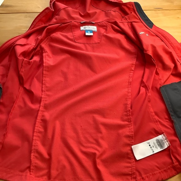 COLUMBIA Sweet As Softshell Coral Hooded Jacket Size S - Picture 14 of 16